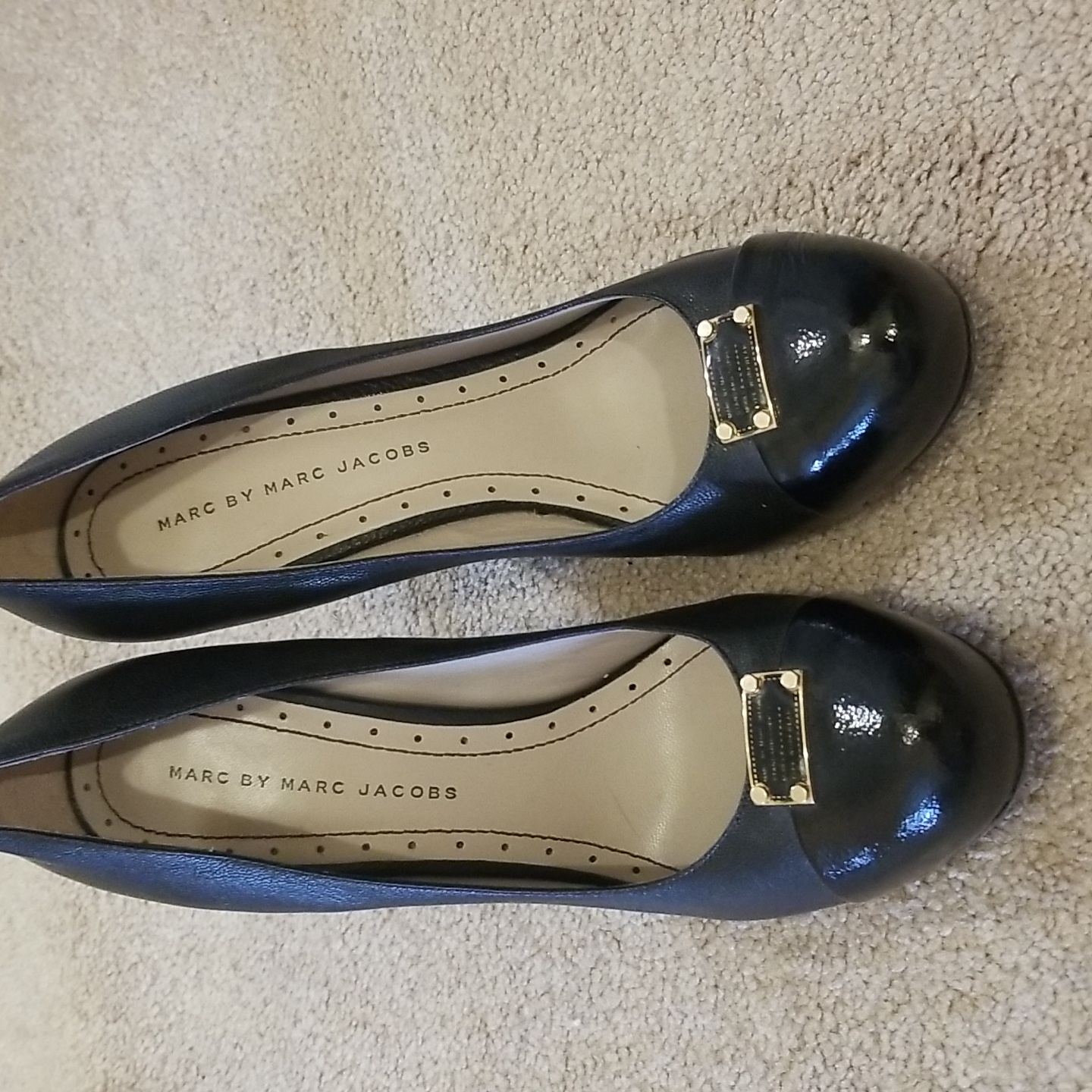 Marc Jacobs Black Heels